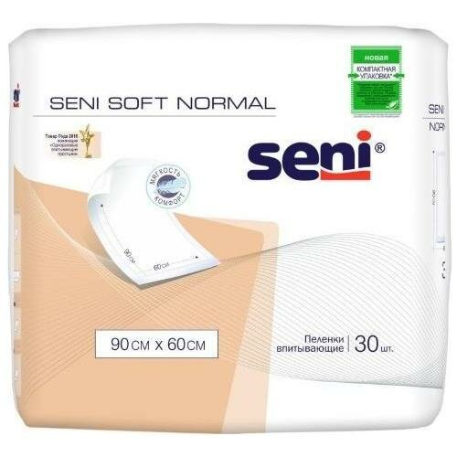 Пеленки Seni Soft Normal 90 x 60, 30 шт.