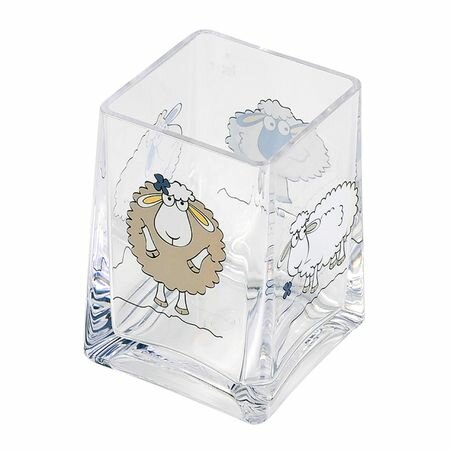 фото Стакан TATKRAFT Acryl funny Sheep настольный акрил