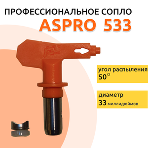 ASPRO №533 Форсунка для краскопульта (сопло)