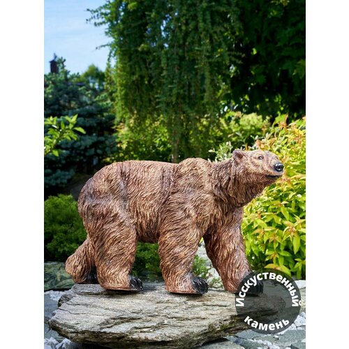 Садовая фигурка Decobraz Медведь бурый ,50*20*34 см фигурка медведь бурый