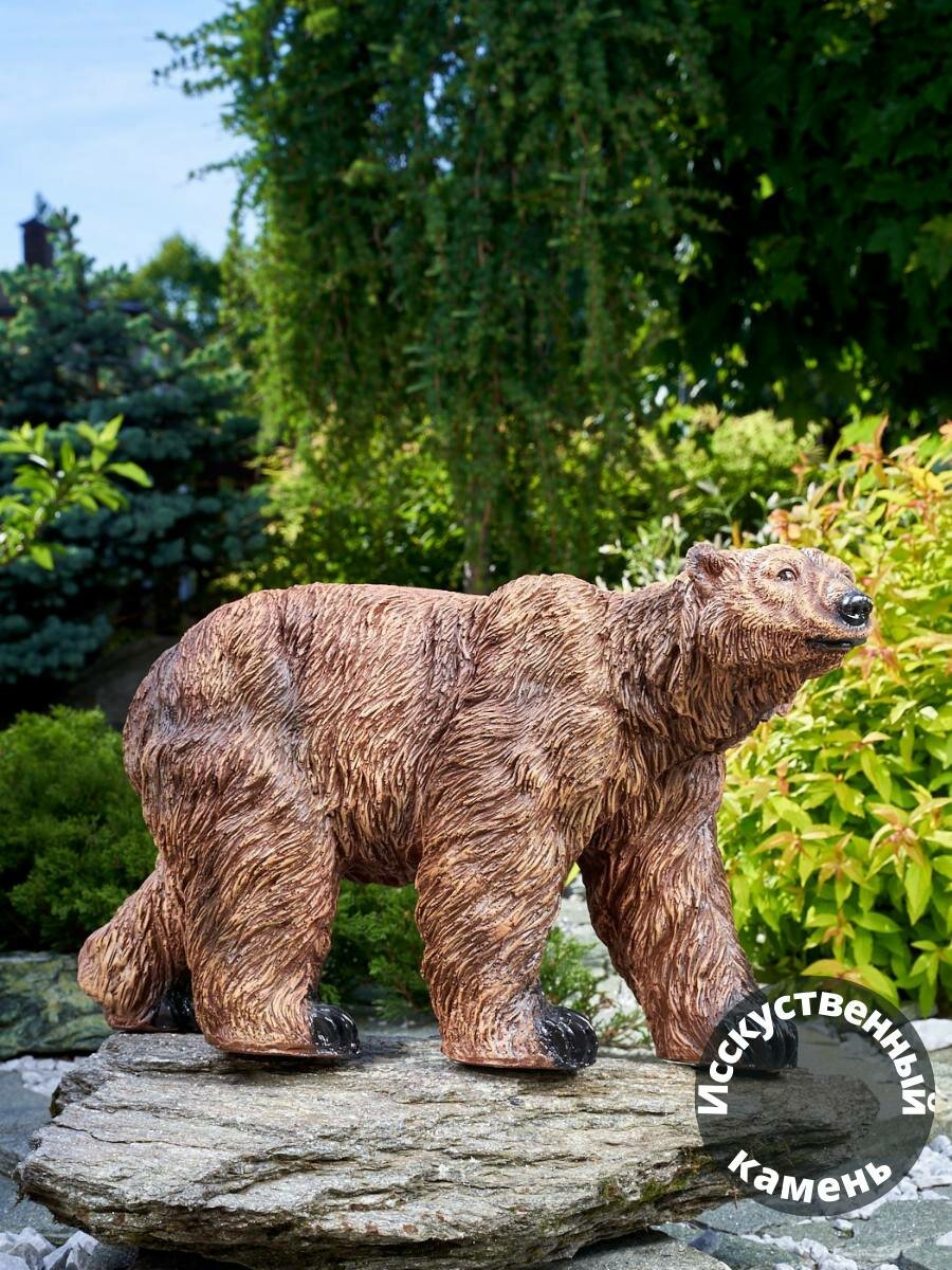 Садовая фигурка "Decobraz" Медведь бурый ,50*20*34 см