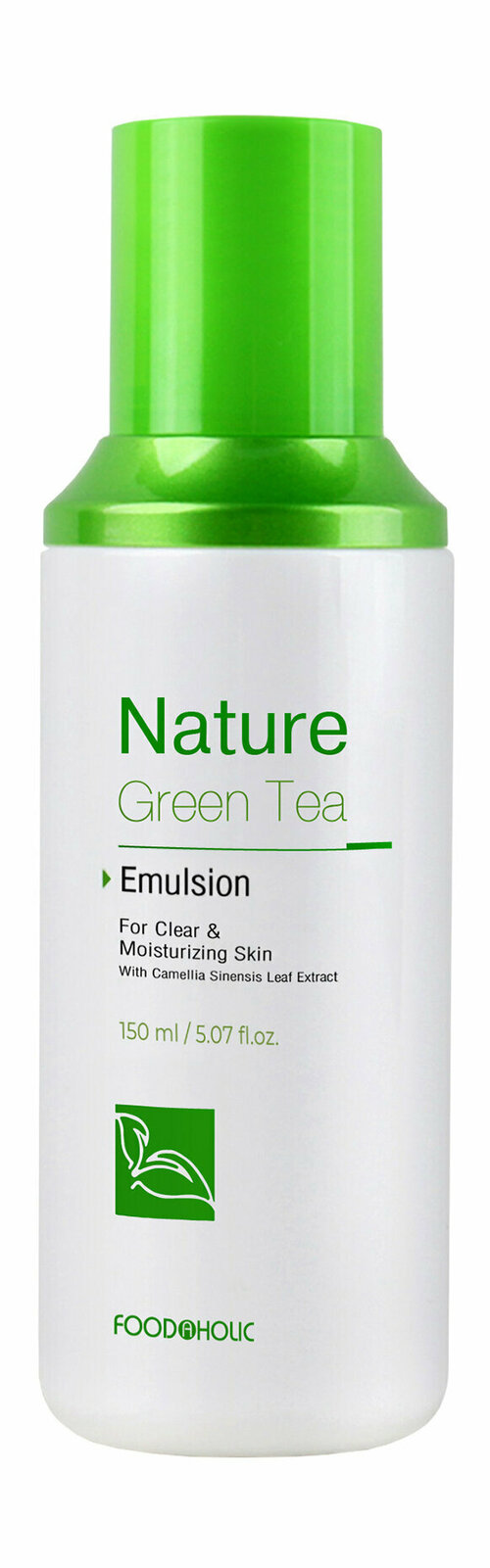 Успокаивающая эмульсия для лица с экстрактом зеленого чая Food a Holic Nature Green Tea Emulsion