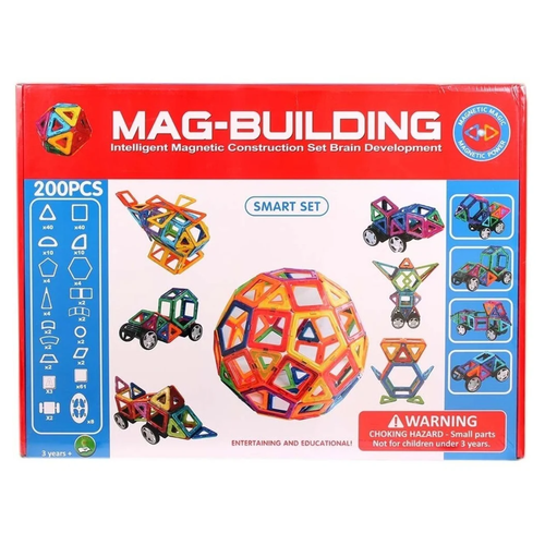 Магнитный конструктор Mag-Building 200 деталей