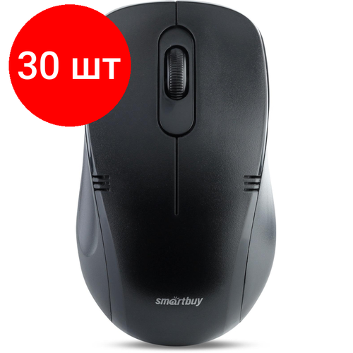 Комплект 30 штук Мышь компьютерная Smartbuy ONE 358AG-K WLS черная SBM-358AG-K100 2134400₽