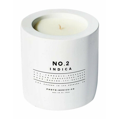 PhotoGenics Co No2 Indica Concrete Candle 14070₽