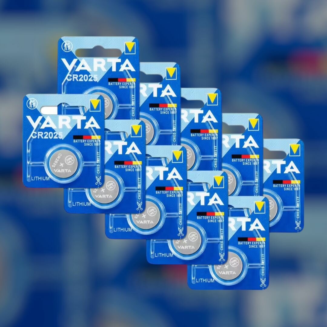 Батарейка VARTA CR2032 10шт