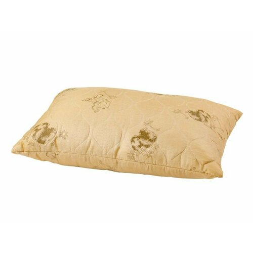 Подушка Верблюжья шерсть 100 % Съемный чехол на молнии размер: 50х70 см разноцветный