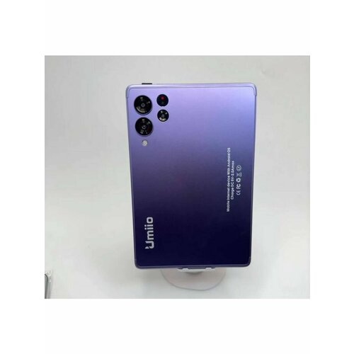 Планшет Umiio P80 с 8-х ядерным ЦП 612Г8GB 4 LTE WI Fi micro-SD 2 Sim андроид 12 синий 723600₽