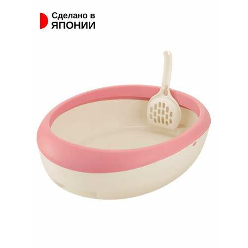 Туалет для кошек /Лоток с бортиками 8,9 л, 47х36,5х11,9 см