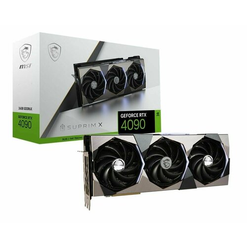 Видеокарта MSI GeForce RTX 4090 SUPRIM X 24 ГБ (RTX 4090 SUPRIM X 24G) видеокарта nvidia geforce rtx 4090 msi 24gb rtx 4090 gaming x trio 24g