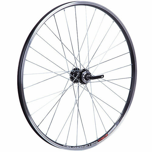 фото Колесо 29" переднее, двустен пистон. обод 32 отв, втулка sf b07f алюм под диск 6 болтов мета