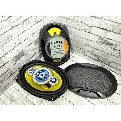 Автомобильные овальные динамики колонки Hertz HZ-691 404000₽