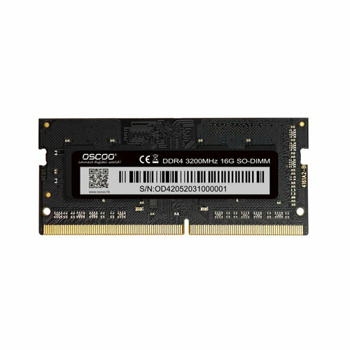 Модуль памяти Oscoo DDR4 SO-DIMM 16Gb 3200MHz CL22 6970823626302 1662594 485200₽