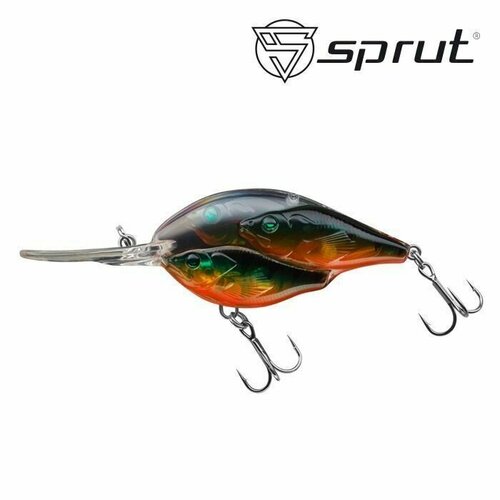 фото Воблер / sprut taigun 70f (floating/70mm/21,3g/3-4,5m/ggrp*3)