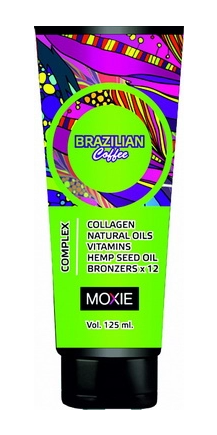 MOXIE, Brazilian Coffee, Крем для загара 12x Bronzers, 125 мл