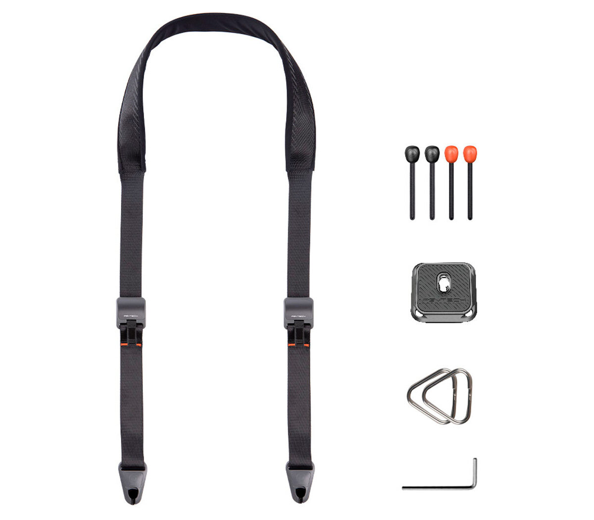 Наплечный ремень PGYTECH Camera Shoulder Strap, цвет Night Black