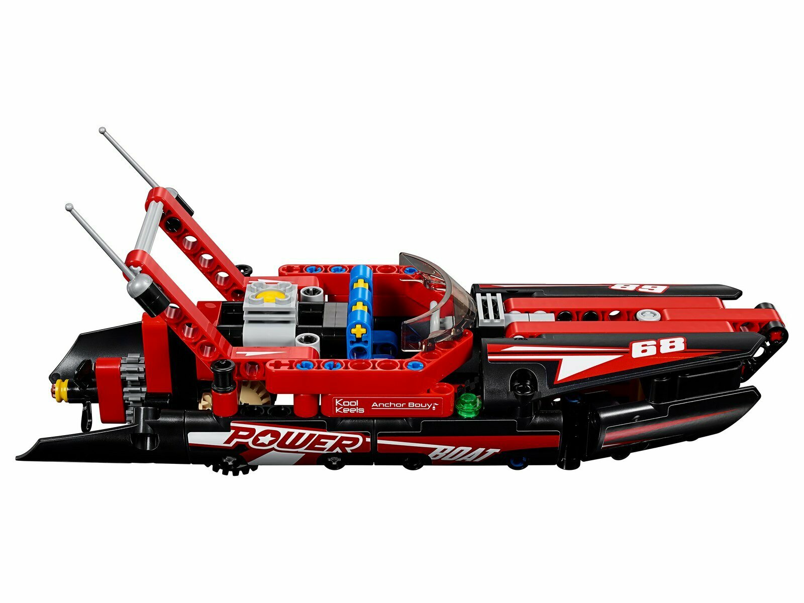 Lego Technic 42089 Моторная лодка Конструктор - фото №16