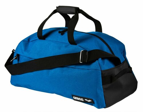 Сумка спортивная arena TEAM DUFFLE 40, 40 л, 26х31х58 см, черный, синий