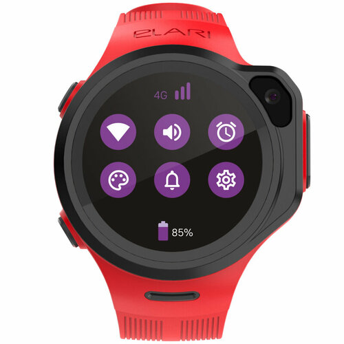 Детские умные часы Elari 4GR M с Марусей красные 999000₽