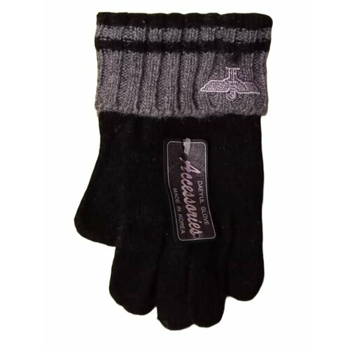 фото Перчатки , размер единый размер, черный accessories