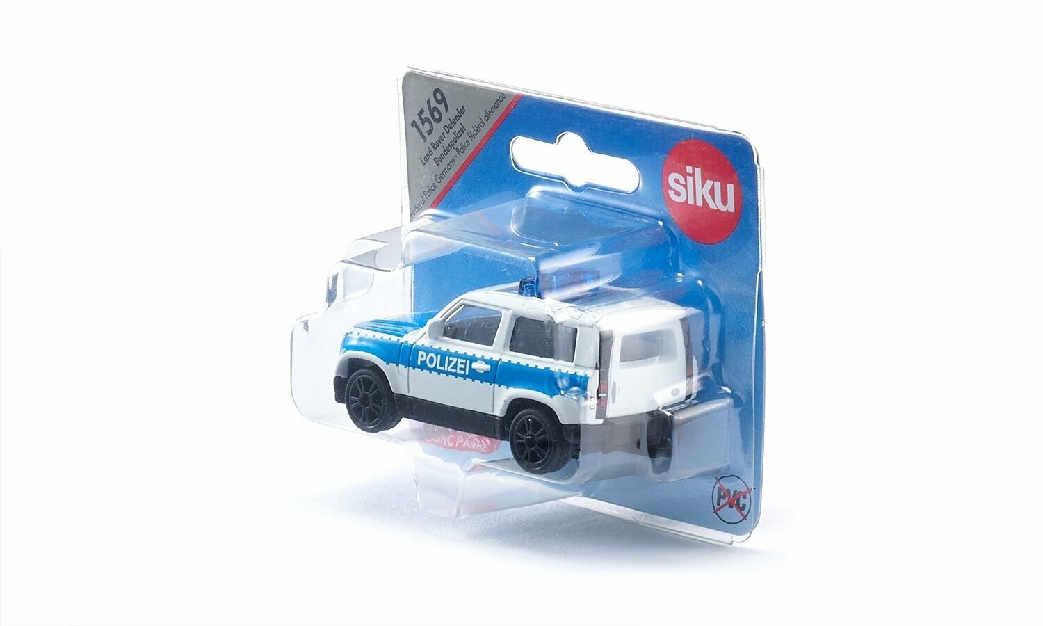 Полицейская машинка Siku Land Rover Defender