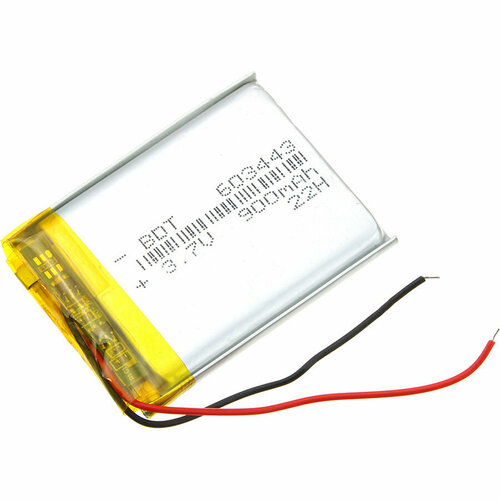 Аккумулятор 3.7V 0.9Ah Li-Po 603443