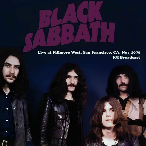 Black Sabbath – Live at Fillmore West, San Francisco, CA, Nov 1970 (Pink Vinyl)