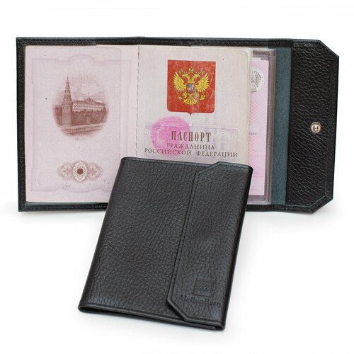 Обложка для паспорта HellenBerg, черный