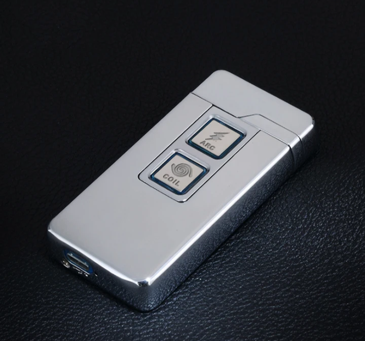 Зажигалка электронная, электроимпульсная с USB зарядкой. - фотография № 1
