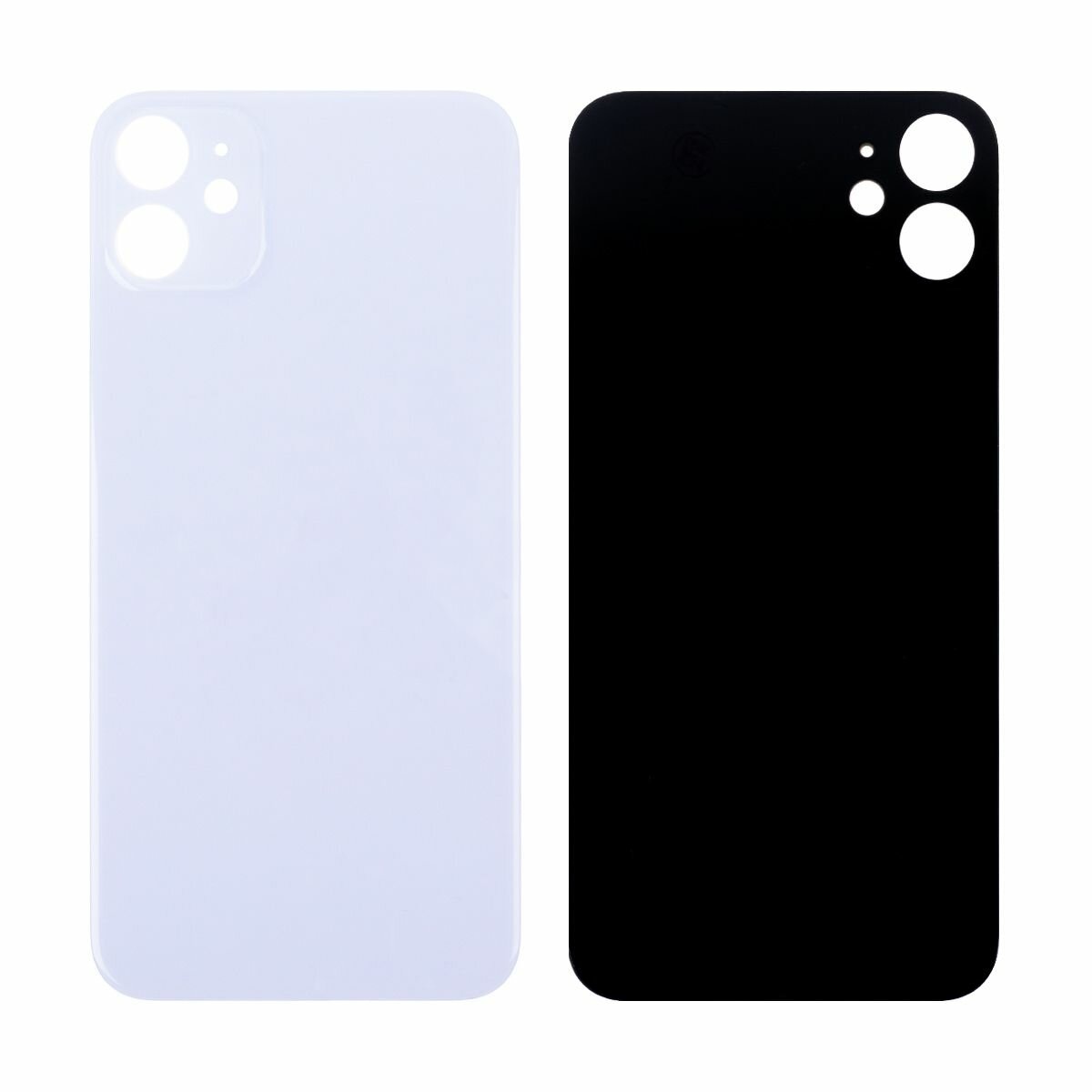 Задняя крышка - iPhone 11, из стекла, цвет сиреневый, 1 шт