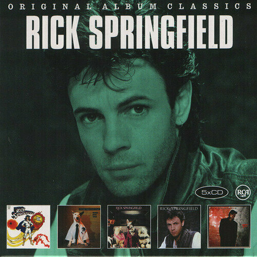 AUDIO CD Rick Springfield: Original Album Classics. 5 CD spring autumn children girls shoes for kids school leather shoes for student black dress shoes girls 4 5 6 7 8 9 10 11 12 13 16t