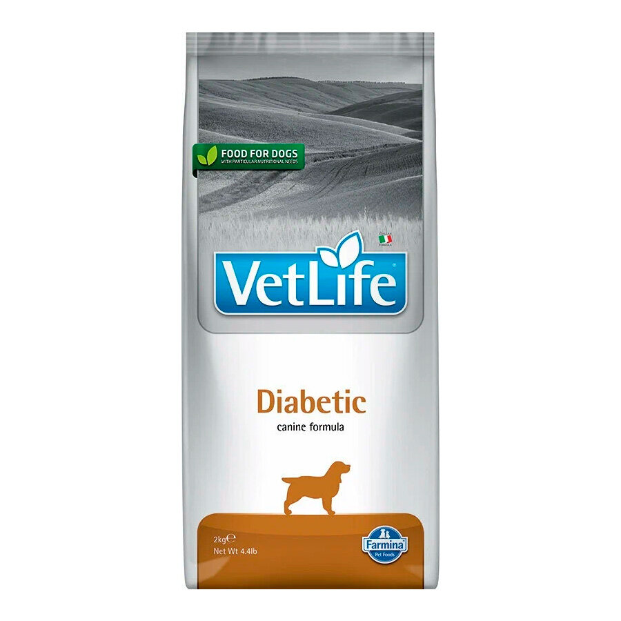 Сухой диетический корм Farmina Vet Life для взрослых собак Diabetic, курица, 2кг - фото №20