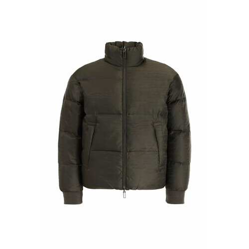 фото Пуховик emporio armani, размер 54, зеленый