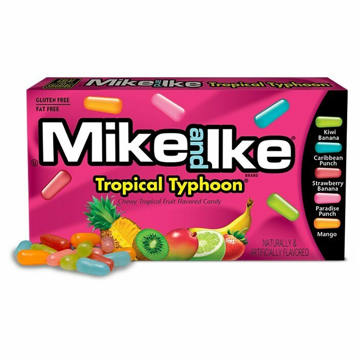Mike and Ike Tropical Typhoon жевательные конфеты 141 гр