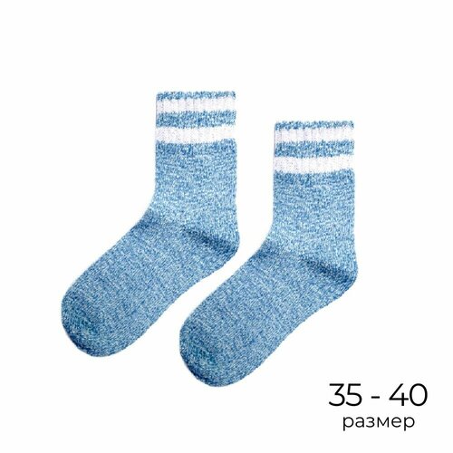 Носки Good Socks, размер 23;24;25, синий носки унисекс с полосками