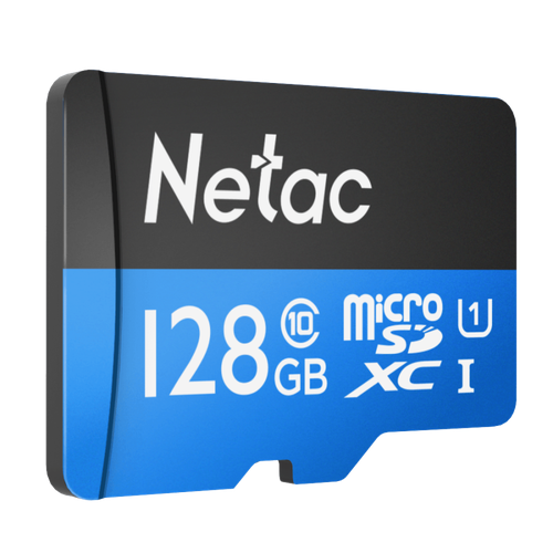 Карта памяти microSD 128 ГБ Netac Class 10 Standard ( NT02P500STN-128G-R ) карта памяти sandisk extreme microsdxc class 10 uhs class 3 v30 a2 170mb s 64 gb чтение 170 mb s запись 80 mb s без адаптера sd