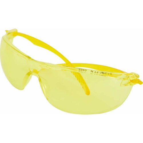 очки защитные открытые серые с защитой от запотевания Очки защитные открытые Dexter желтые с защитой от запотевания
