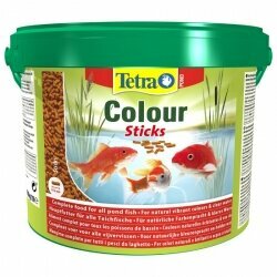 TetraPond Корм для рыб плавающий Tetra Pond Colour Sticks, 10L