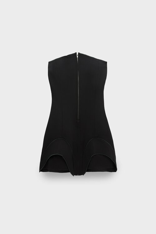 Платье Yuzefi, размер 42, черный