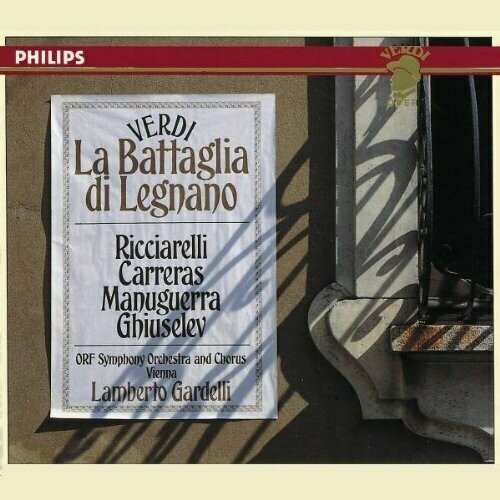 AUDIO CD Giuseppe Verdi: Verdi: La Battaglia Di Legnano audio cd giuseppe verdi nicolai ghiaurov great scenes from verdi