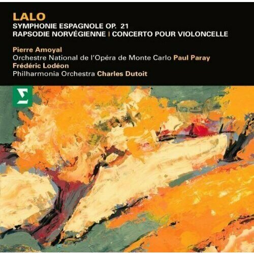 AUDIO CD Lalo: Symphonie Espagnole Op. 21 Rapsodie Norvegi. 1 CD