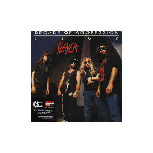 Виниловая пластинка Slayer: Live: Decade of Aggression (2-Lp). 2 LP сумка на плечо coolpodarok broken sword the angel of death ангел смерти убийца выстрел