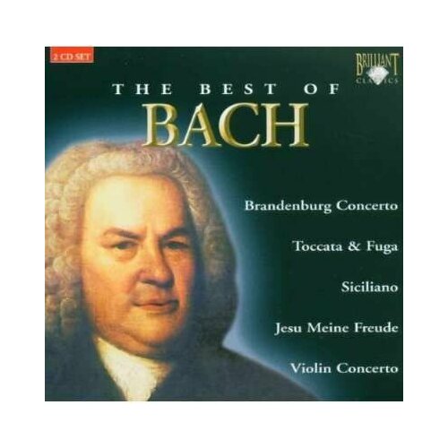 Audio CD Bach - Best of (Brilliant) (2 CD)