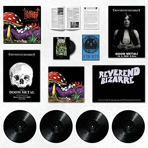 Виниловая пластинка REVEREND BIZARRE - Slice of Doom (4 LP)