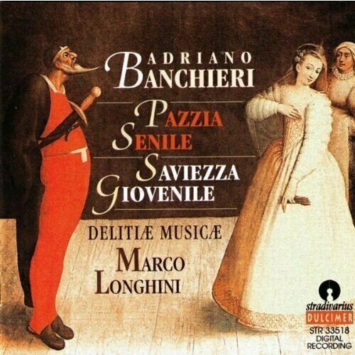 AUDIO CD Banchieri La Pazzia Senile e La Saviezza Giovenile 1 CD 9049₽