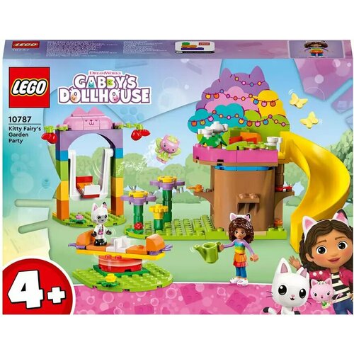 Конструктор Вечеринка в саду фей 10787 130 дет. LEGO Gabby's Dollhouse lego gabby s dollhouse вечеринка в саду китти фи