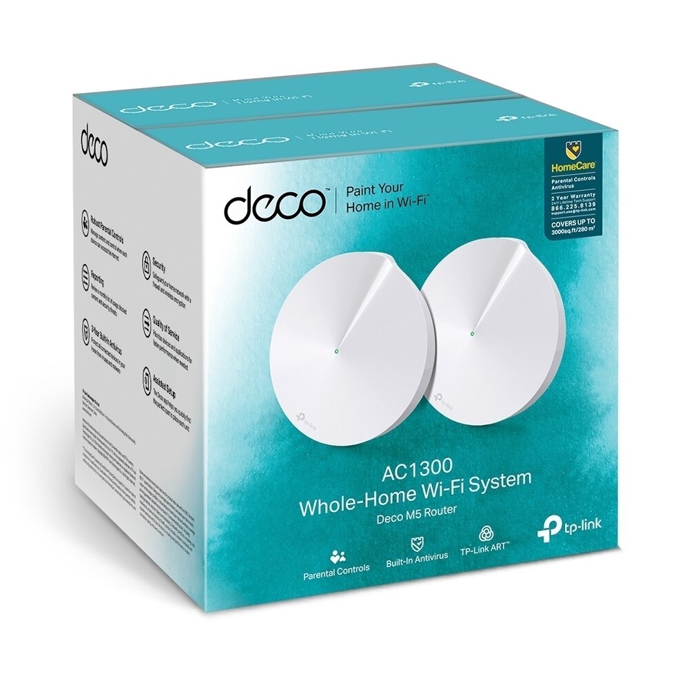 Mesh Wi-Fi система TP-LINK Deco M5 (2-Pack)