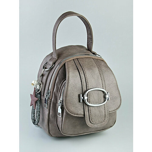 фото Рюкзак "6582-1", фактура зернистая, хаки babak