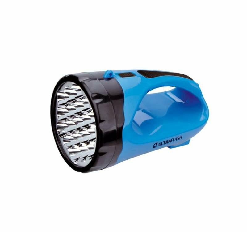 Фонарь ручной Ultraflash LED3818 чёрный желтый - фото №16