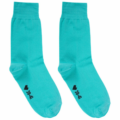 фото Носки st. friday, размер 38-41, бирюзовый